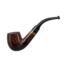 Şahin Kırmızı Yıldız 113 6mm. Filtreli Ebonit Saplı Pipo 237100
