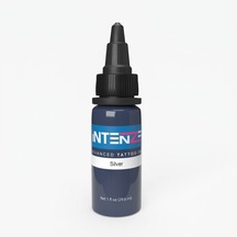 Intenze Silver Gümüş Gri Dövme Boyası 1oz - 30ml