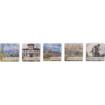 Kastamonu Traverten Magnet 5'Li Set