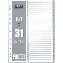 Kraf Dosya Ayracı Seperatör 1-31 Rakam A4