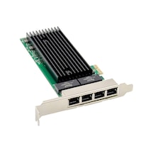 PCI E 4 Port Gigabit Ethernet Ağ Kartı 10 100 1000 Intel 82576