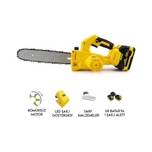 Dawreek DW12 Şarjlı Ağaç Kesme Makinesi