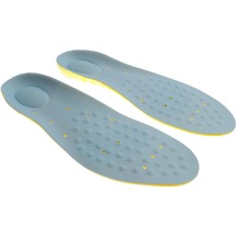 Magideal Unisex Spor Ayakkabı Tabanlık Ayak Pedleri Sarı