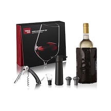 Vacu Vin Experience 6 Parçalı Şarap Seti, Şarap Pompası, Şarap Boşaltıcı, Garson Bıçağı, Yedek Tıpa, 68897 Genel