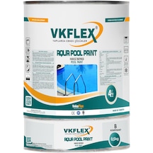 Vkflex Aqua Pool Paınt Havuz Boyası Mavi 4,5 KG Set