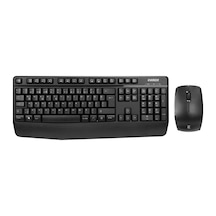 Everest Km-3335, Siyah, 2.4ghz Kablosuz, Türkçe Q, Multimedya, Klavye Mouse Set Diğer