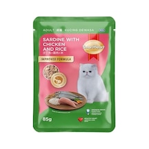 Pouch Tavuk Ve Pirinçle Sardalye 85 Gr