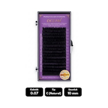 Ocean 0.07c Natural Kıvrım 10 Mm Soft Eyelash Doğal İpek Kirpik 16'lı