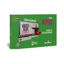 Kpss Eğitim Bilimleri Ölçme Ve Değerlendirme Video Ders Notları 2 N11.2045