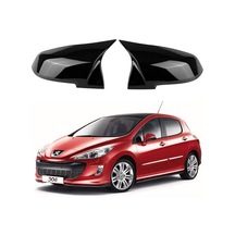 Peugeot 308 07-13 Araca Özel Batman Yarasa Ayna Kapağı Pianoblac