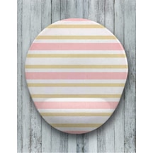Pastel Renkler Oval Bilek Destekli Mouse Pad Mousepad