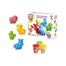 03993 Art Craft Çiftlik Hayvanları Hamur Set 168 Gr -fentoys Çok Renkli