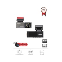 Lenovo S7/1970 Siyah Wifi Araç İçi 1.97 İnç Ön Ve Arka Araç Kamerası