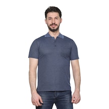 Kzctekstil Erkek Baba Ve Orta Yaş Penye Tişört Yakalı Cepli Jakarlı Desenli Kumaş Klasik Kesim Mavi Kzctekstil Erkek Baba Ve Orta Yaş Penye Tişört Yakalı Cepli Jakarlı Desenli Kumaş Klasik Kesim Mavi