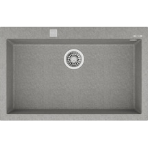 Teka Forsquare 72.40 Tg Tek Hazneli Tegranite+ Eviye - Stone Grey - 115230001