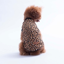 Nairobi Wild Tişört Kedi Köpek Tişörtü-leoparlı Kedi Köpek Kıyafeti