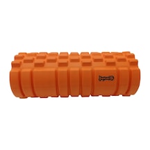 Dragon Kısa Foam Roller Tırtıklı - Masaj Köpüğü - Turuncu