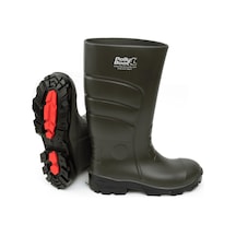 Polly Boot Vega S4 Haki Renk Çelik Burunlu Uzun