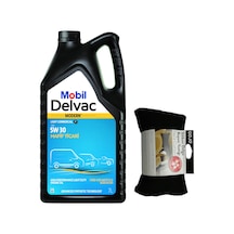 Mobil Delvac Modern Light Commercial F 5W-30 7 L + Gojo Silikon Dolgu Boyun Yastığı