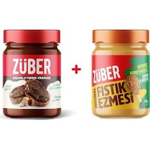 Züber Fındık Kreması + Original Fıstık Ezmesi 2 x 315 G