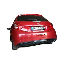 Peugeot 208 2012-2015 Arka Tampon Eki Difüzör Plastik