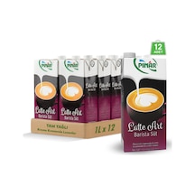 Latte Art Tam Yağlı Barista Süt 1 L X 12 Adet