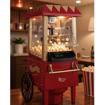 Yağsız Sıcak Hava Popcorn Makinesi Uczzpg618kırmızı Çok Renkli