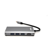 Beek BA-DCK-UC08 USB Type-C to HDMI 4K USB SD RJ45 Dock Station
