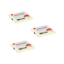 Noki Memo 75 X 75Mm Yapışkanlı Not Kağıdı 100 Yaprak Sarı 3 Adet