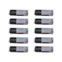 Gnr Endüstriyel Jumbo Çöp Torbası Poşeti - 2 Kat - Siyah - 500 Gr. - 80x110 Cm. -10 X 10 Rulo