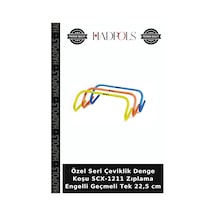 Özel Seri Çeviklik Denge Koşu Scx-1211 Zıplama Engelli Geçmeli Tek 22,5 Cm Çok Renkli