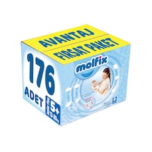 Molfix Bebek Bezi 5 Numara+ Junior Plus Avantaj Paketi 176 Adet