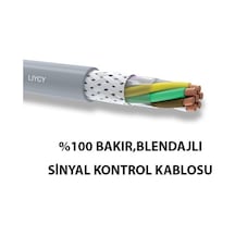 12X1 Lıycy Blendajlı %100 Bakır Kablo 1 M