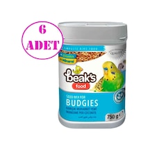 Beaks Karışık Muhabbet Kuş Yemi 750 Gr 6 Ad