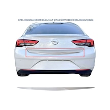 Ebal Otomotiv Opel Insignia B Krom Bagaj Alt Çıtası 2017 Üzeri Paslanmaz Çelik