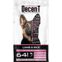 Decent Kuzu Etli Yavru Köpek Maması 3 Kg