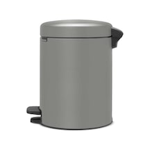 Brabantia Çöp Kutusu 5 Lt Newicon Pedallı Concrete Grey Gri