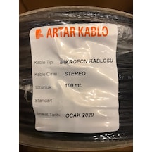 70 Numara Stereo Artar Mikrofon Kablosu 100 Metre Stereo