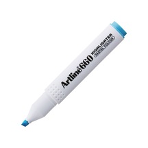 Artline Fosforlu Kalem Kesik Uç 1,0-4,0 Mm Pastel Mavi Ek-660n Çok Renkli