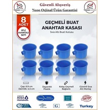 Trendhomm Anahtar Kasası - Geçmeli Halojen Free Alev Yaymayan Kasa - 8 Adet