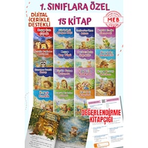 1. Sınıflar İçin Meb Uyumlu Tavsiyeli 15 Adet Hikaye Öykü Kitapları - Anetil + Değerlendirme