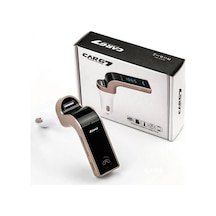 Bluetooth Araç Kiti Carg7 Bluetooth Araç Fm Transmitter Usb Girişli