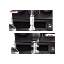 Novahub Siyah Araba Styling Vites Topuzu Ters Kaldırıcı Subaru Brz Toyota Ft86 Gt86 Gümüş, Kırmızı, Siyah, Mavi Siyah