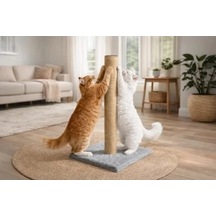 50 Cm Kedi Tırmalama Tahtası, Stabil Tabanlı Ve Dayanıklı