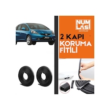 Honda Jazz 2008-2012 İki Kapı Koruma Fitili Siyah Renk Numlas-a Kalite-nm2864