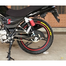 MİCHELİN Motorsiklet Lastik Yazısı Sticker 4 Adett
