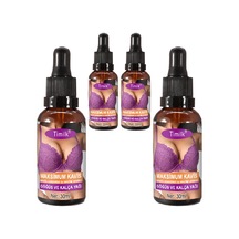 Timilk Maxcuve 4 Adet Kadınların Göğüslerine Özel Tasarlanmış İrisıkı Günlük Şekillendiricimasaj Yağı 30ml