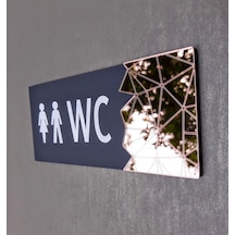 Pink Pearl Serisi Wc Yönlendirme Tabelası