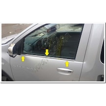 Markadan Dacia Lodgy Krom Cam Çıtası 2012 Sonrası 4 Parça Paslanm