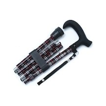 Gb845 Desenli Katlanır Baston Ekose Desenli - Zum130800011